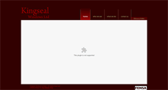 Desktop Screenshot of kingsealwindows.co.uk